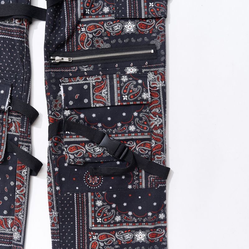 ROGIC PAISLEY BONDAGE PANTS ロジック