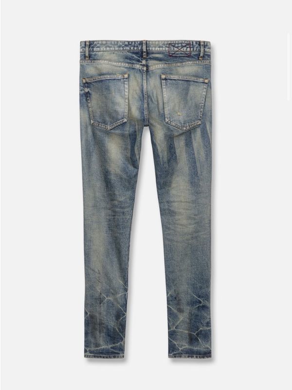 MLVINCE®︎ / type-1 slim damage jeans - OTHELLO KUMAMOTO