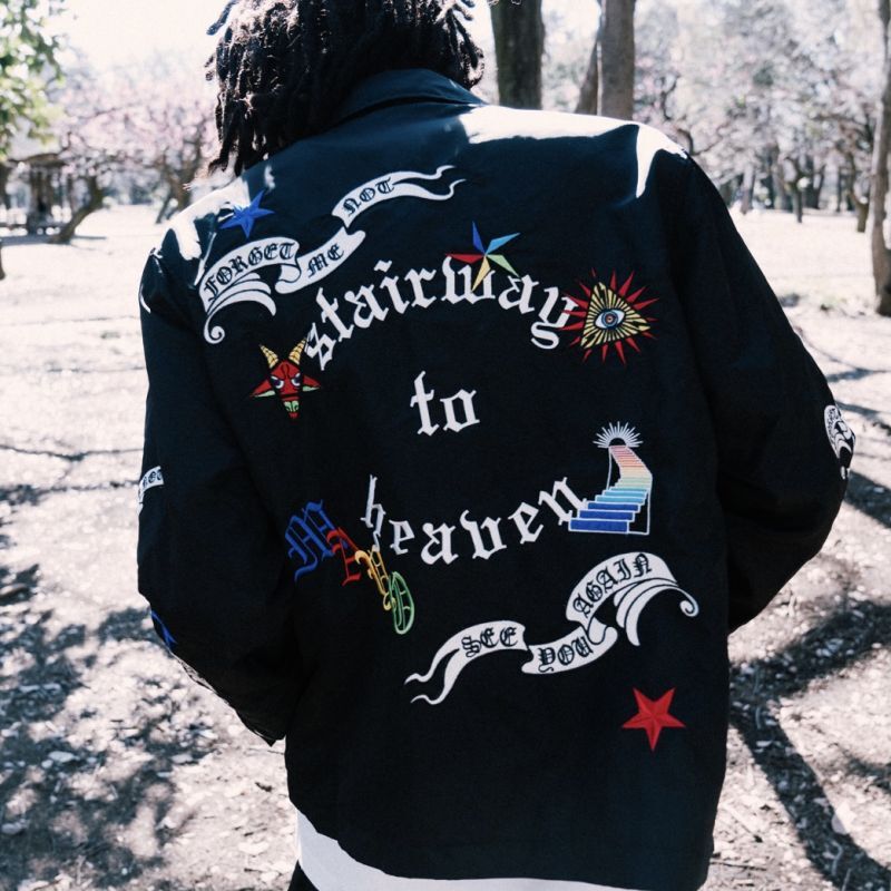 MAYO / stairway to heaven coach jacket - OTHELLO KUMAMOTO