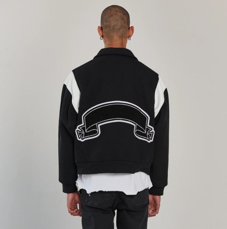 askyurself Banned Varsity Jacket