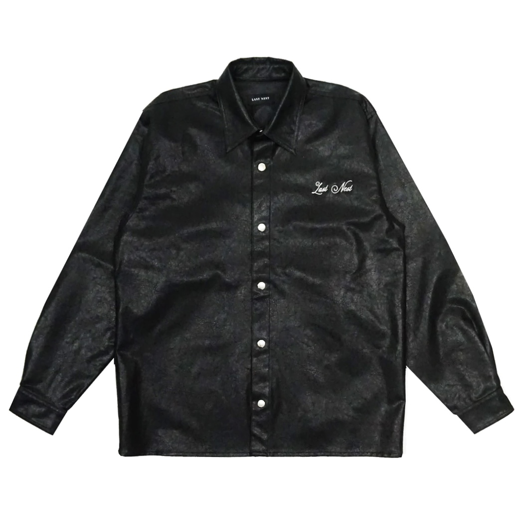 LAST NEST / leather embroidered shirts - OTHELLO KUMAMOTO