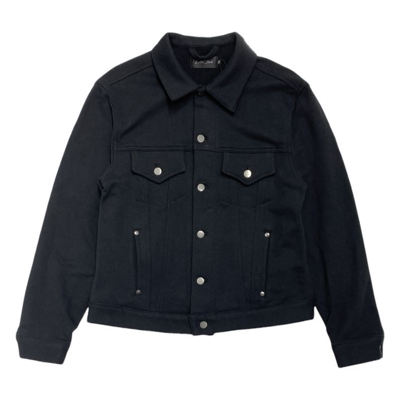 LAID BACK / french terry tracker jacket black - OTHELLO KUMAMOTO