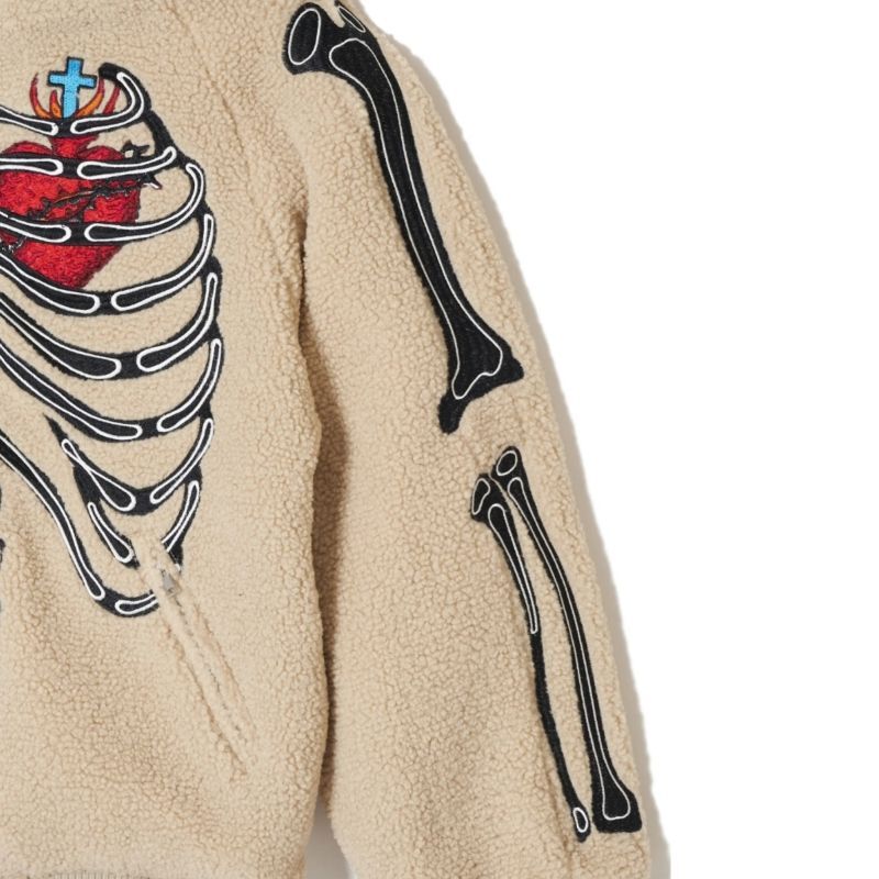 MAYO / bones embroidery reversible jacket - OTHELLO KUMAMOTO