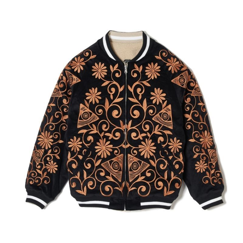 MAYO BONES EMBROIDERY REVERSIBLE  JACKET気になられた方は是非お早めに